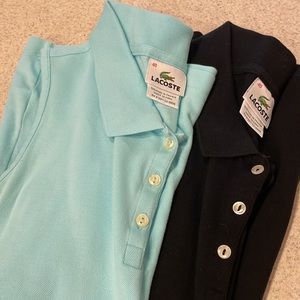 Lacoste sleeveless polo size 40